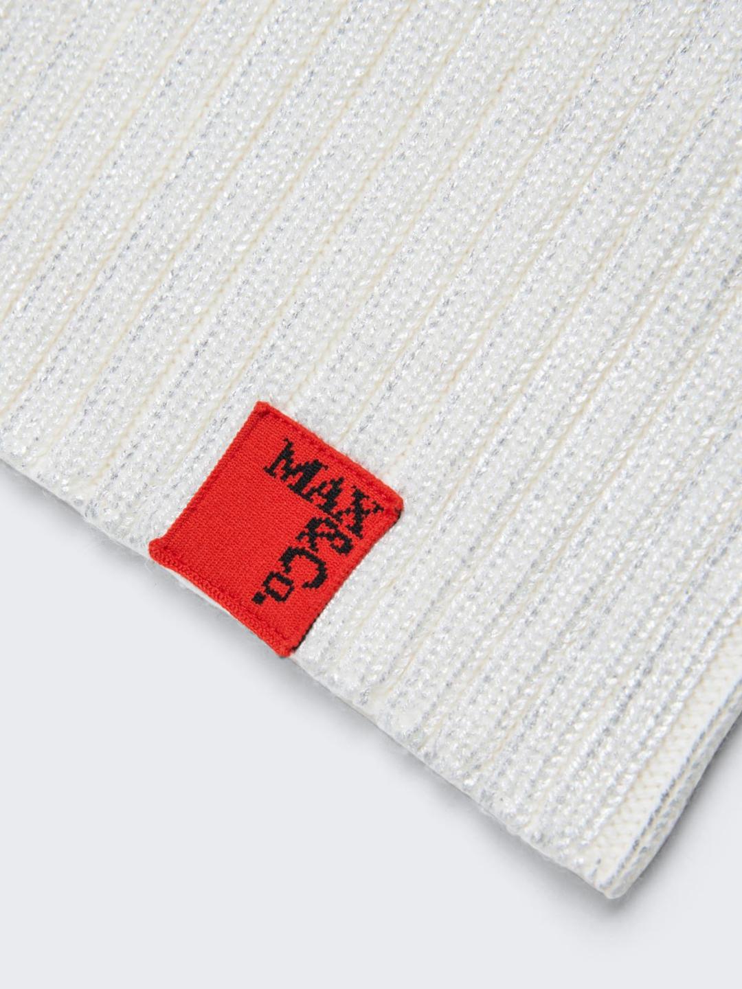 Gonna corta in maglia a coste mylar KID | Max&Co Gonna corta in maglia a coste mylar KID | Max&Co