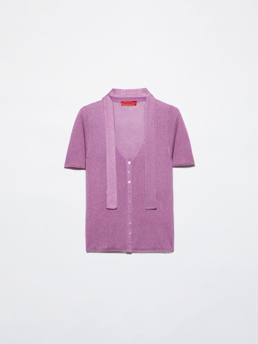 Cardigan con sciarpa sottile | Max&Co Cardigan con sciarpa sottile | Max&Co