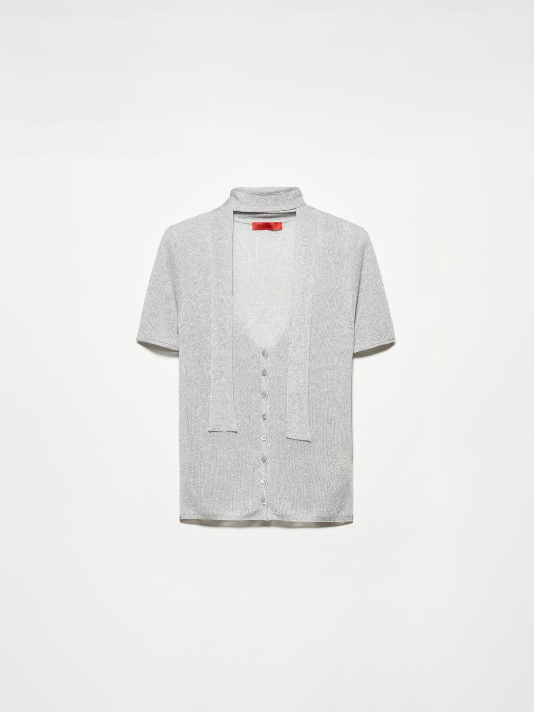 Cardigan con sciarpa sottile | Max&Co Cardigan con sciarpa sottile | Max&Co