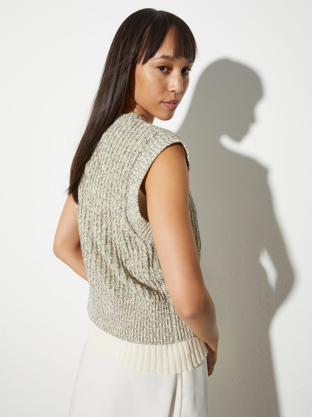 Gilet in cotone mouliné | Max&Co Gilet in cotone mouliné | Max&Co