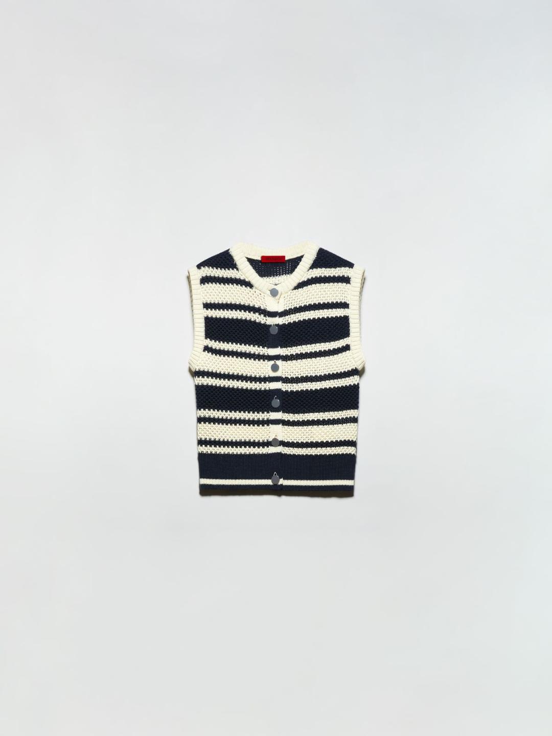 Gilet in maglia a righe | Max&Co Gilet in maglia a righe | Max&Co