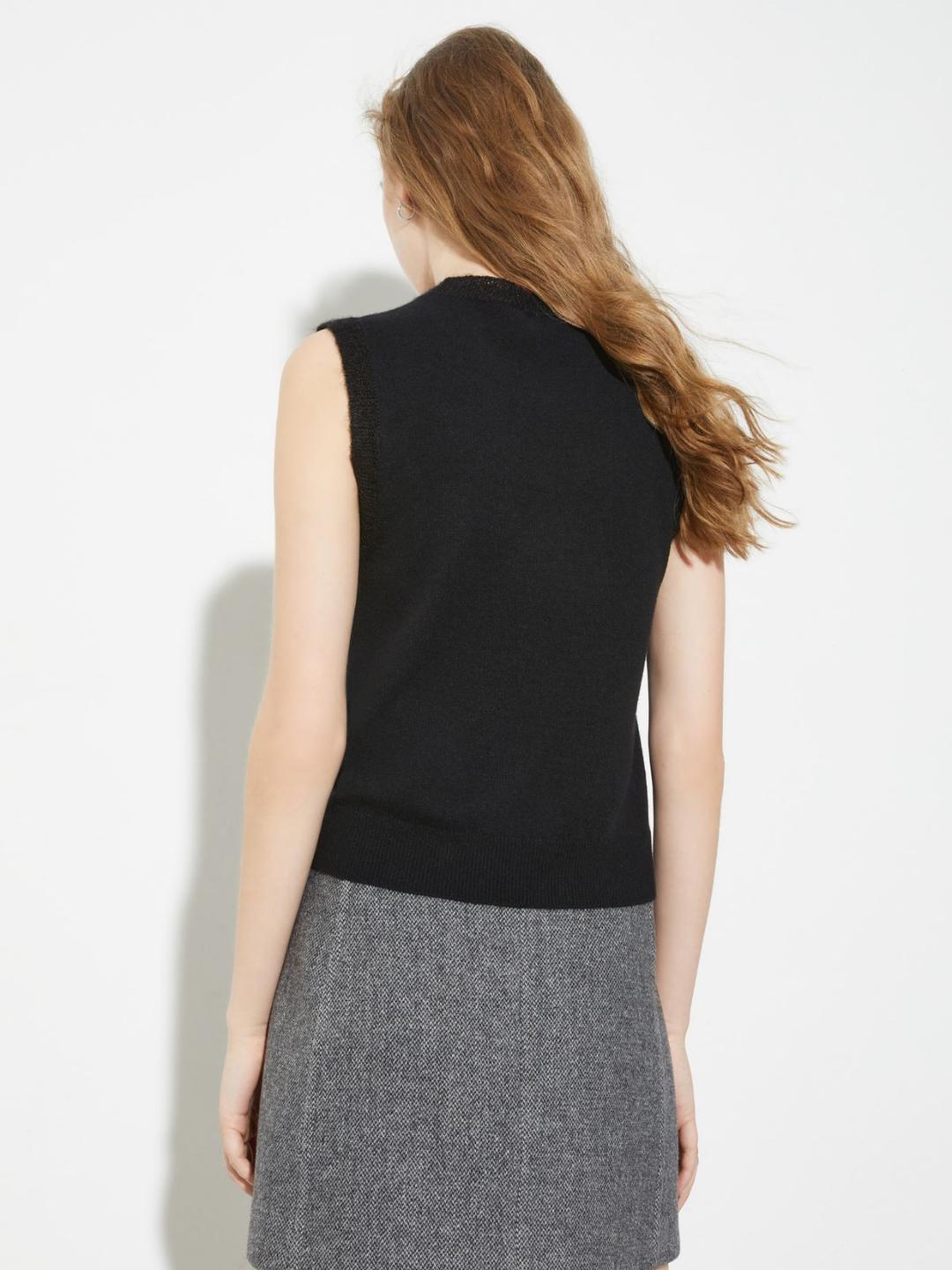 Gilet con appliqué floreali | Max&Co Gilet con appliqué floreali | Max&Co