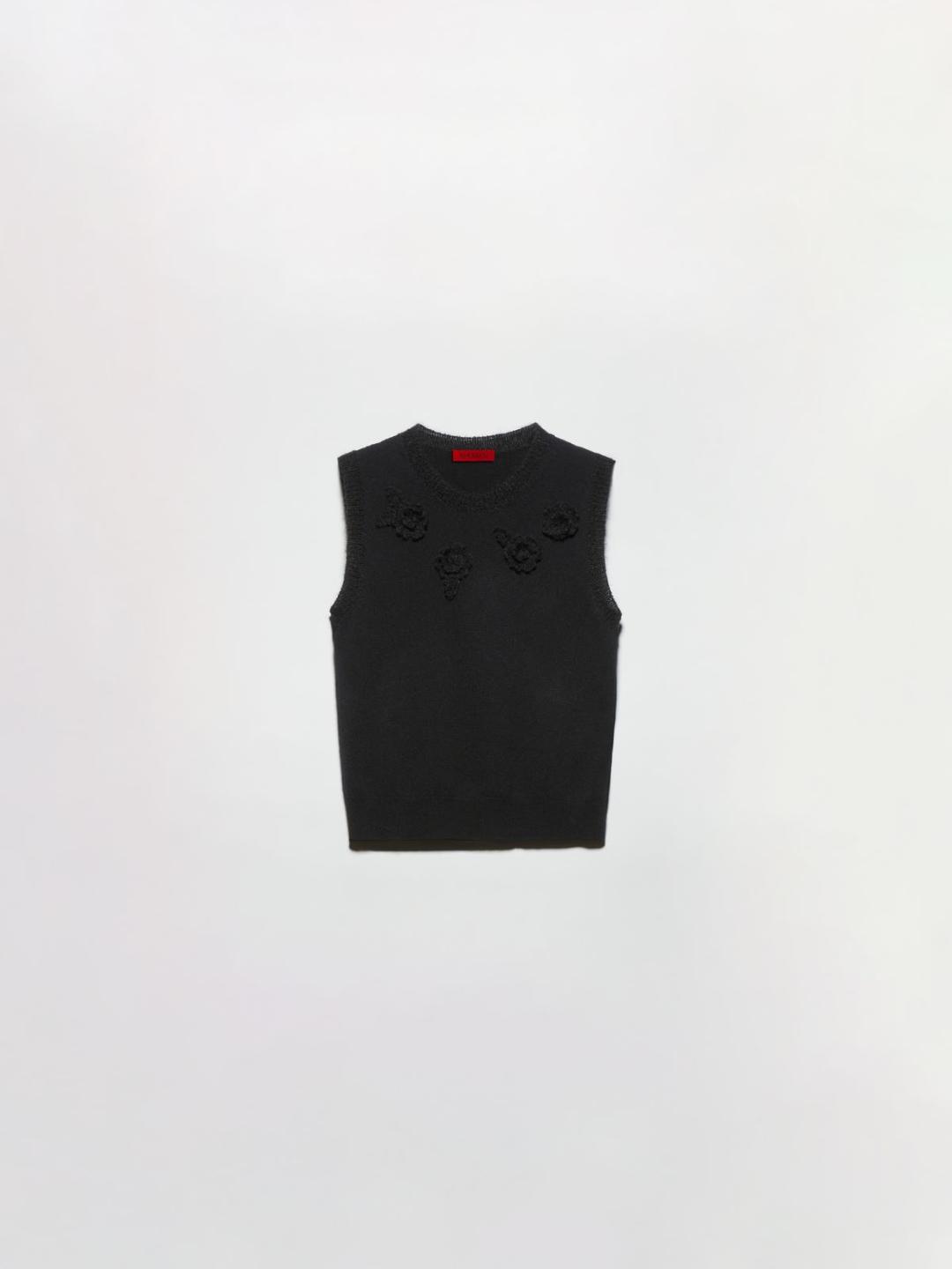 Gilet con appliqué floreali | Max&Co Gilet con appliqué floreali | Max&Co