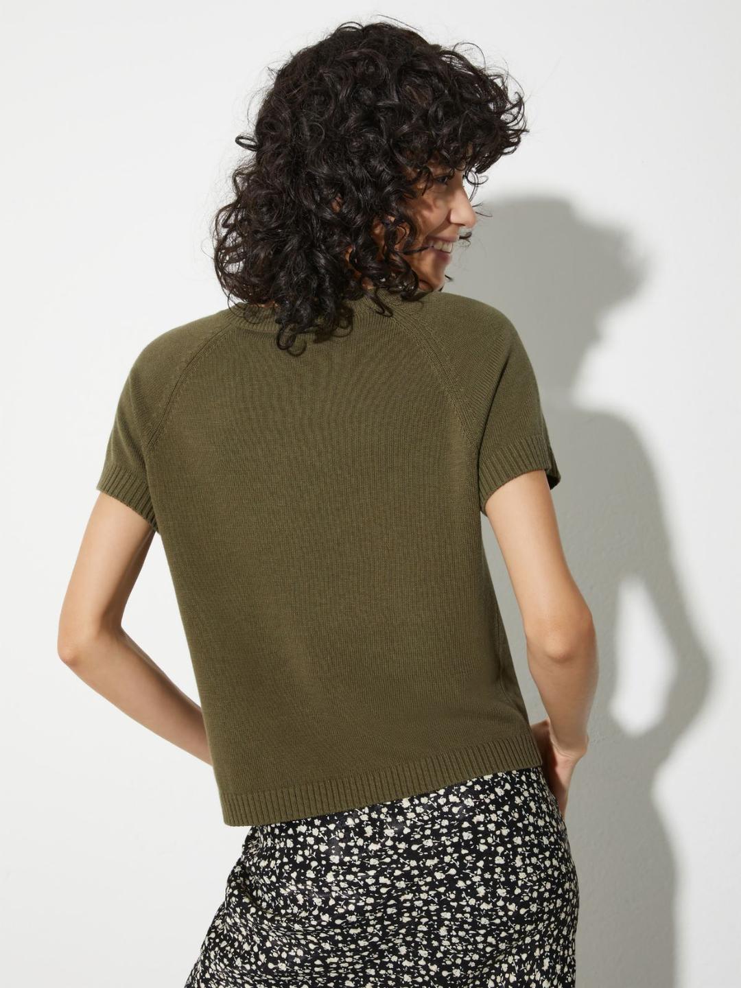 T-shirt in maglia ricamata | Max&Co T-shirt in maglia ricamata | Max&Co