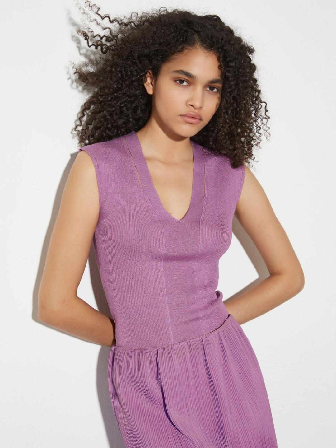 Top in maglia a costine | Max&Co Top in maglia a costine | Max&Co