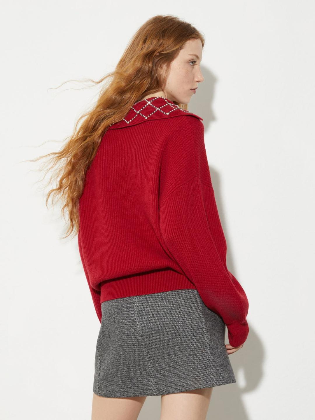 Maglia con ricami bijou | Max&Co Maglia con ricami bijou | Max&Co