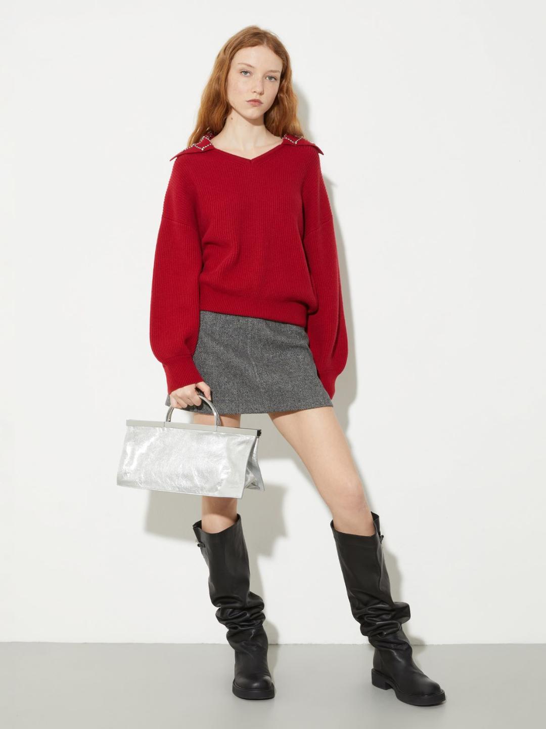 Maglia con ricami bijou | Max&Co Maglia con ricami bijou | Max&Co