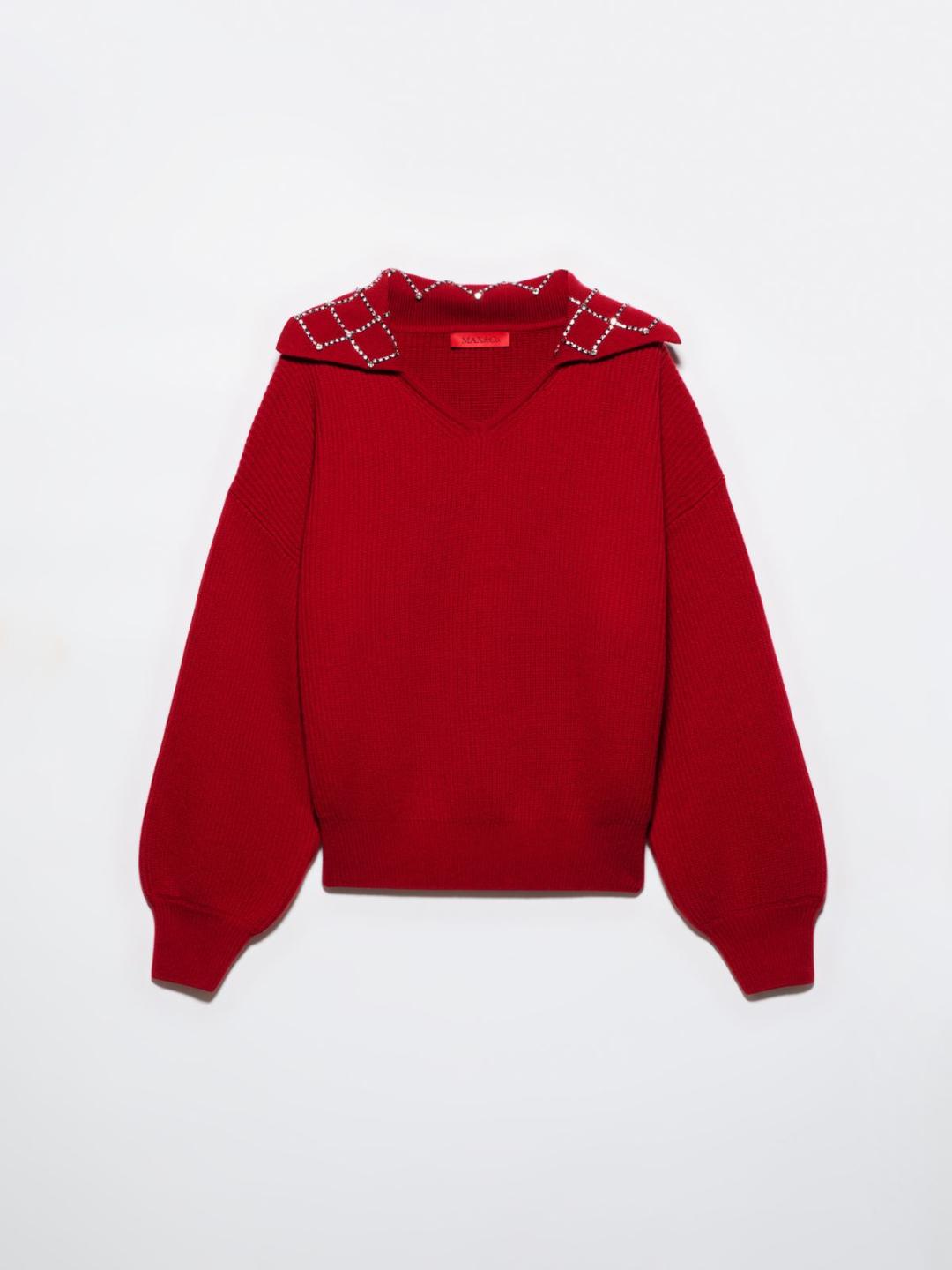 Maglia con ricami bijou | Max&Co Maglia con ricami bijou | Max&Co