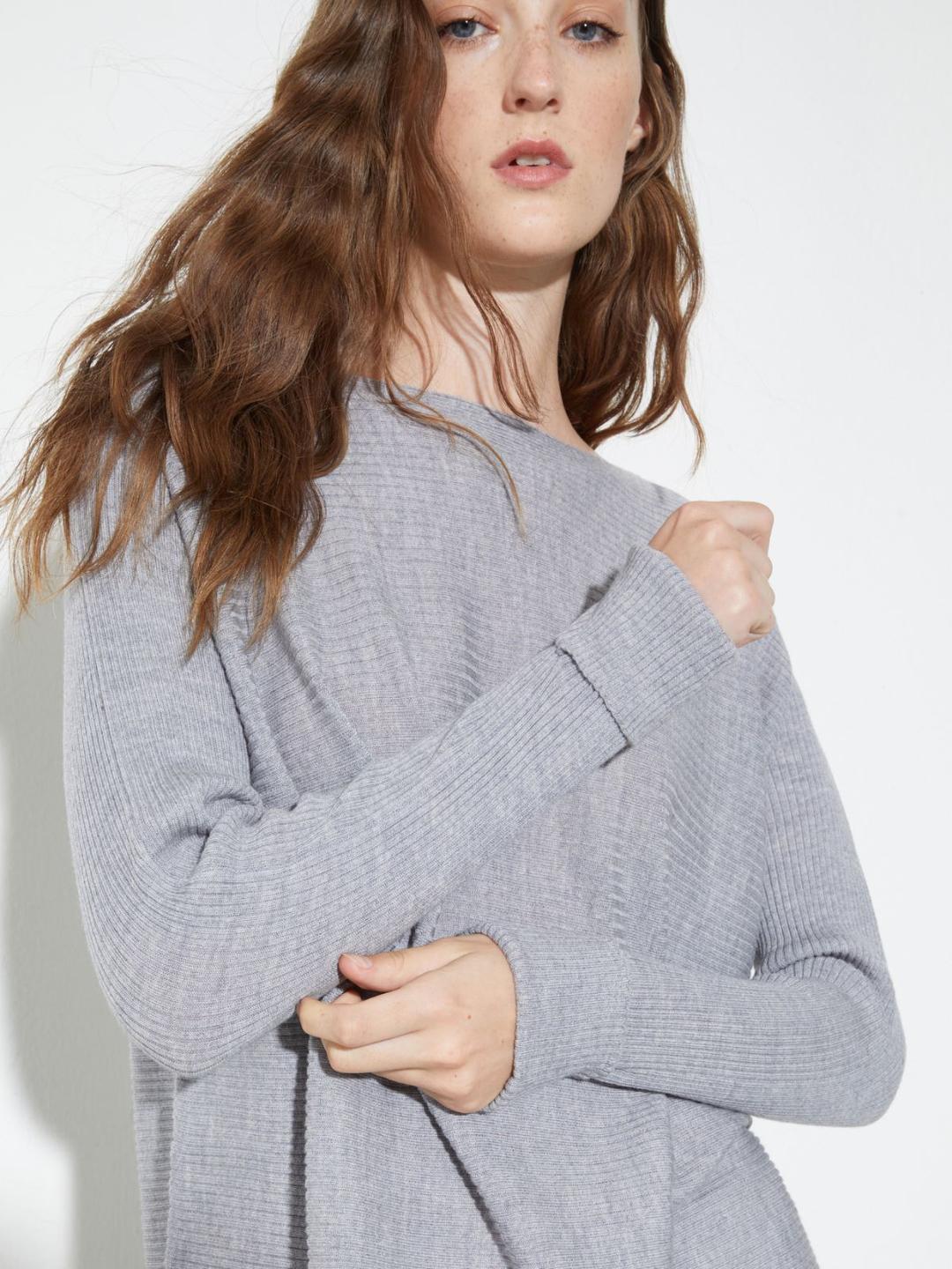 Maglia a coste in lana merino | Max&Co Maglia a coste in lana merino | Max&Co