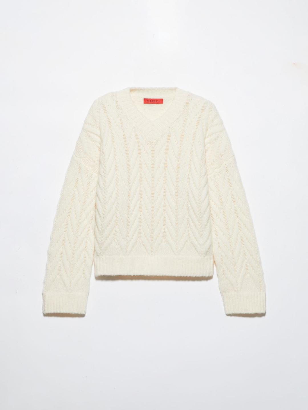 Maglia fluffy a motivi chevron | Max&Co Maglia fluffy a motivi chevron | Max&Co