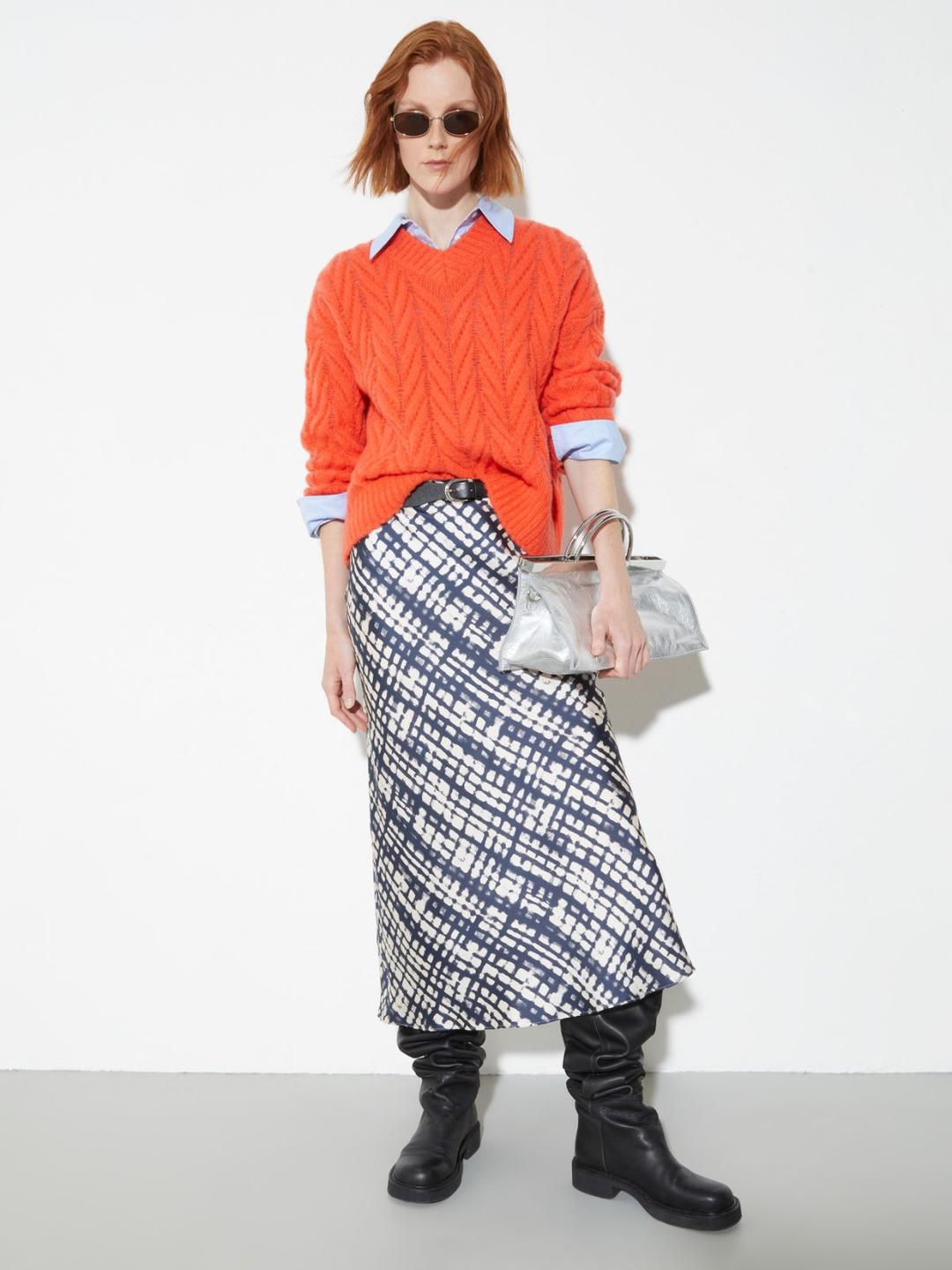 Maglia fluffy a motivi chevron | Max&Co Maglia fluffy a motivi chevron | Max&Co