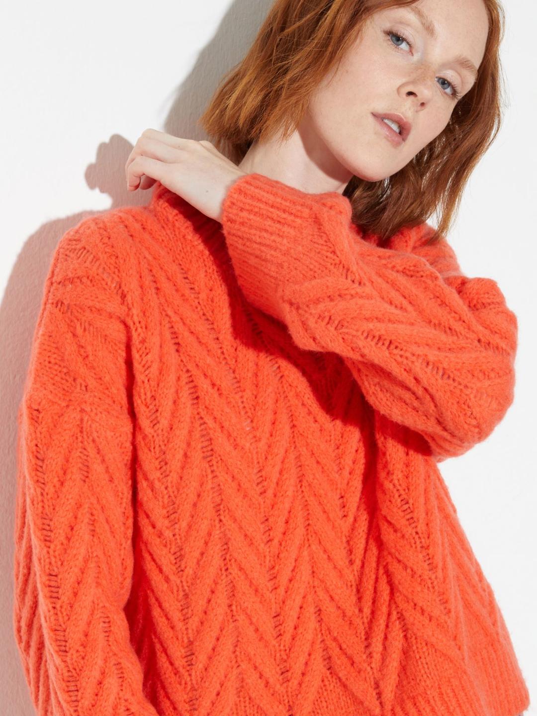 Maglia fluffy a motivi chevron | Max&Co Maglia fluffy a motivi chevron | Max&Co