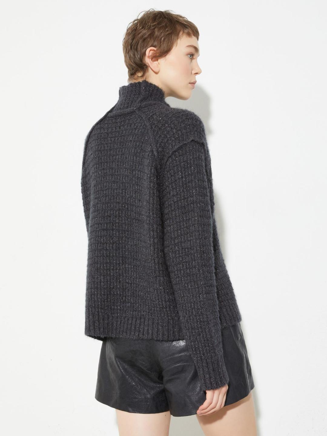 Maglia a punto waffle con lurex | Max&Co Maglia a punto waffle con lurex | Max&Co