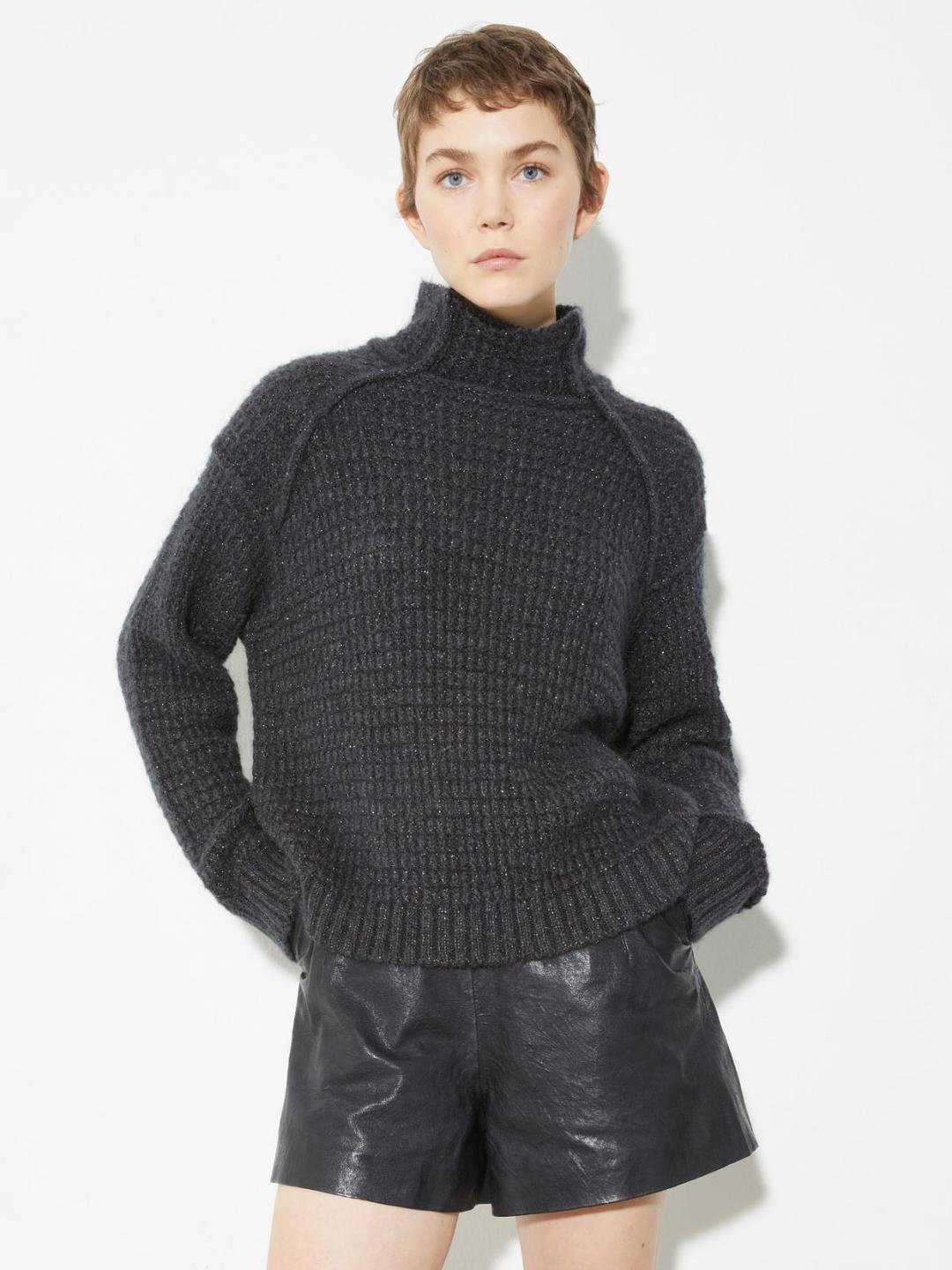 Maglia a punto waffle con lurex | Max&Co Maglia a punto waffle con lurex | Max&Co