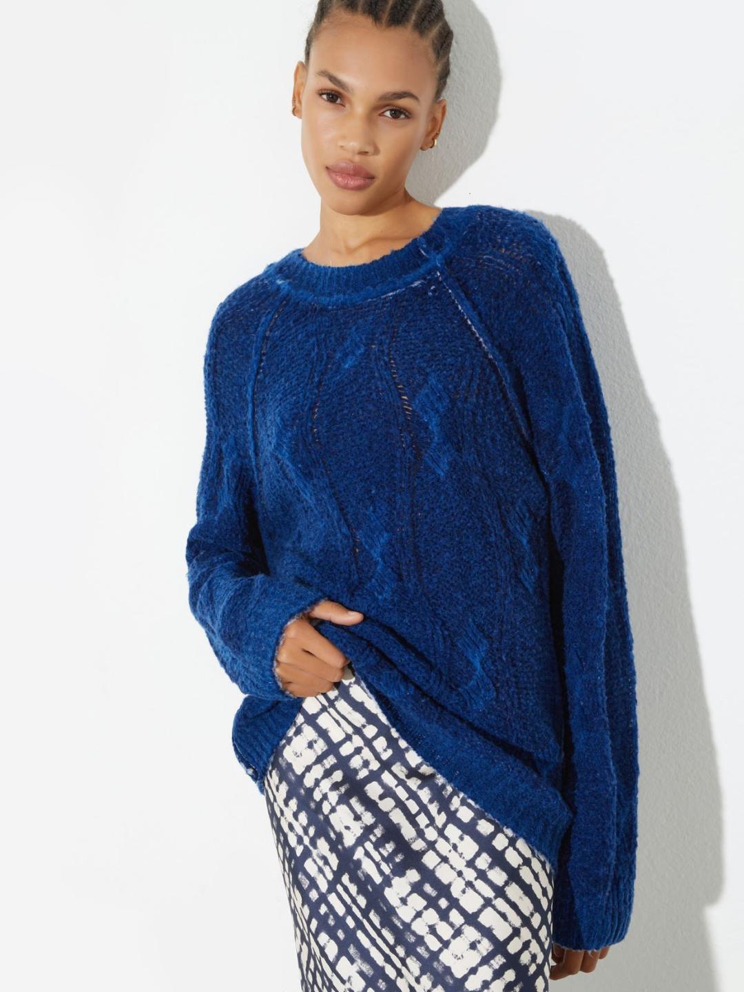 Maglia reversibile a trecce | Max&Co Maglia reversibile a trecce | Max&Co