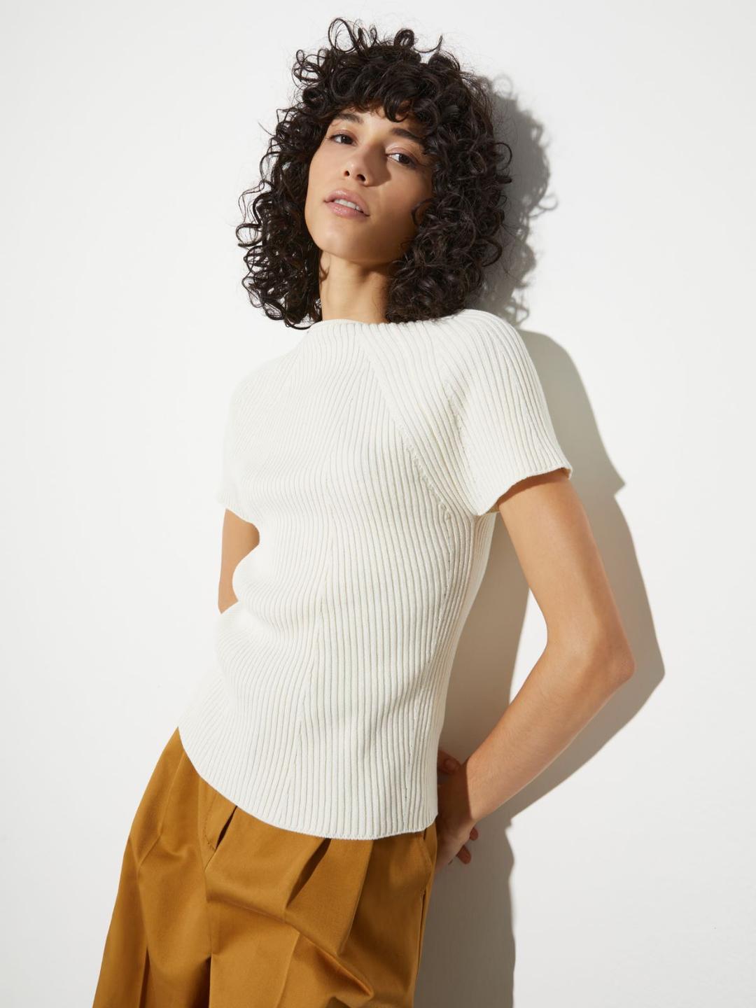 Maglia slim a coste | Max&Co Maglia slim a coste | Max&Co