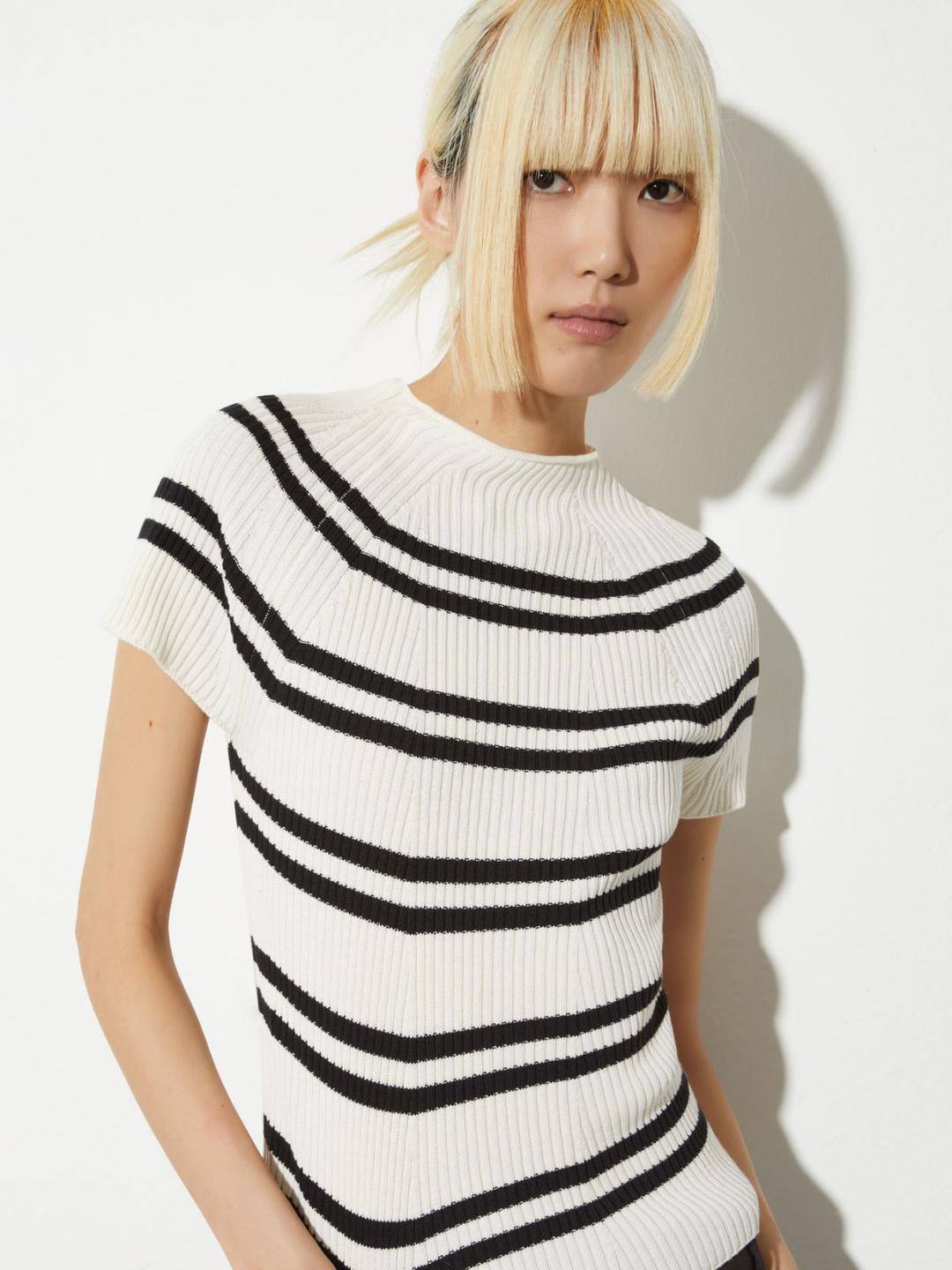 Maglia slim a coste | Max&Co Maglia slim a coste | Max&Co