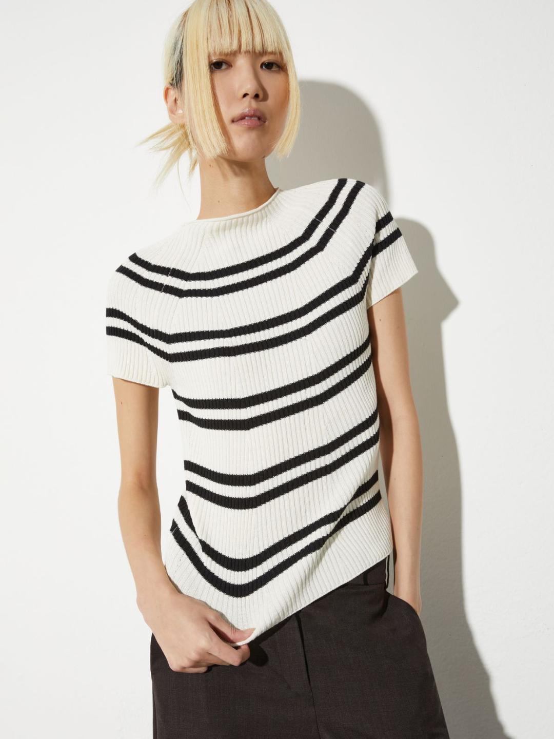 Maglia slim a coste | Max&Co Maglia slim a coste | Max&Co