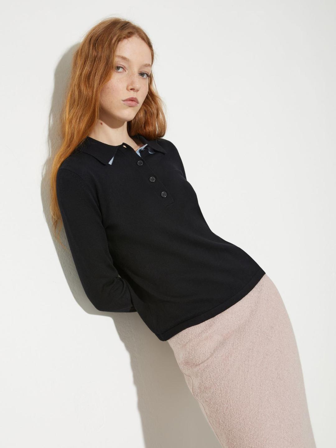 Polo in cotone e cashmere | Max&Co Polo in cotone e cashmere | Max&Co