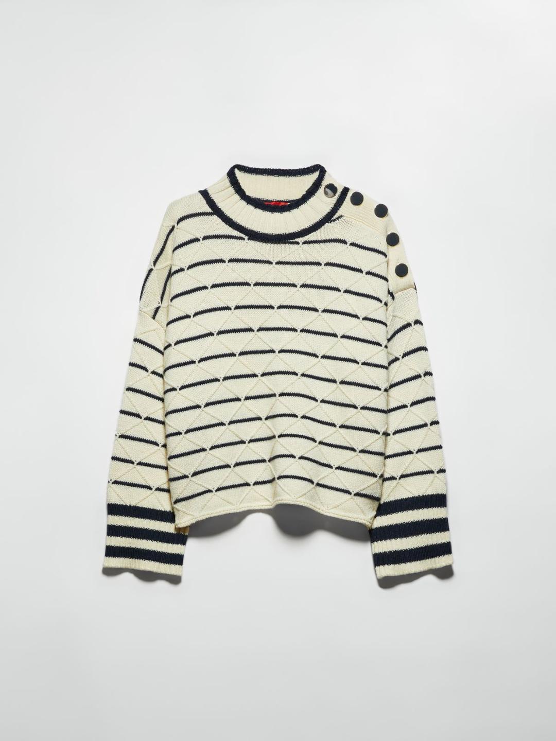 Maglia marinière a righe e rombi | Max&Co Maglia marinière a righe e rombi | Max&Co