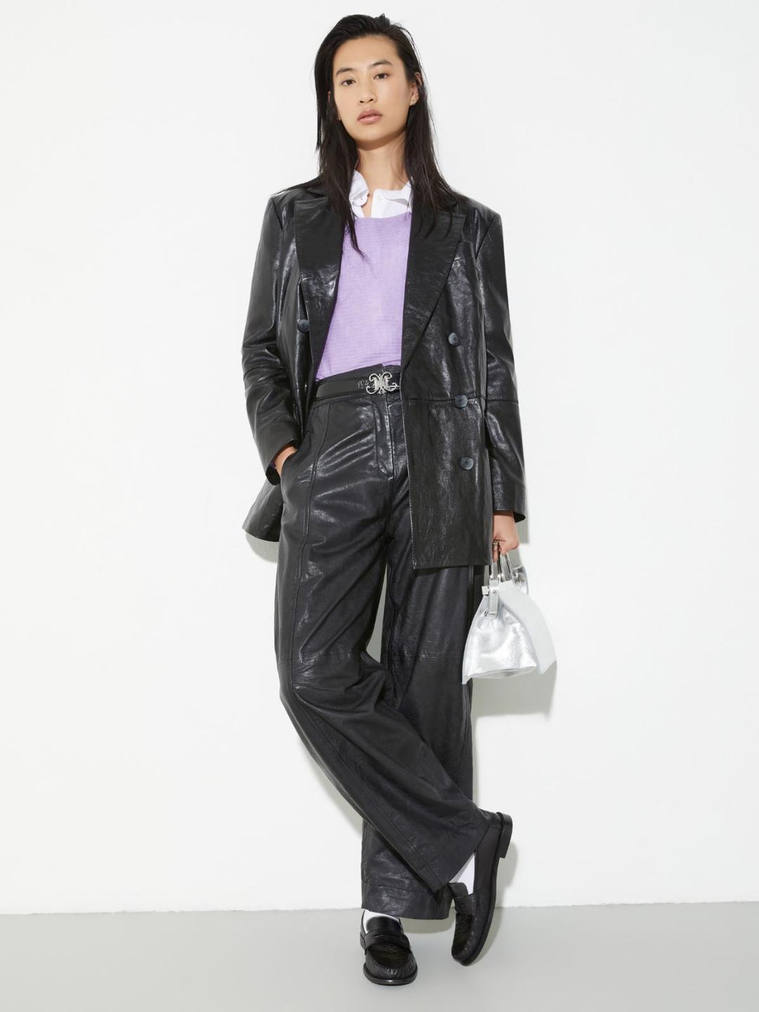 Maglia a coste in lana e alpaca | Max&Co Maglia a coste in lana e alpaca - vista alternativa - 1 | Max&Co