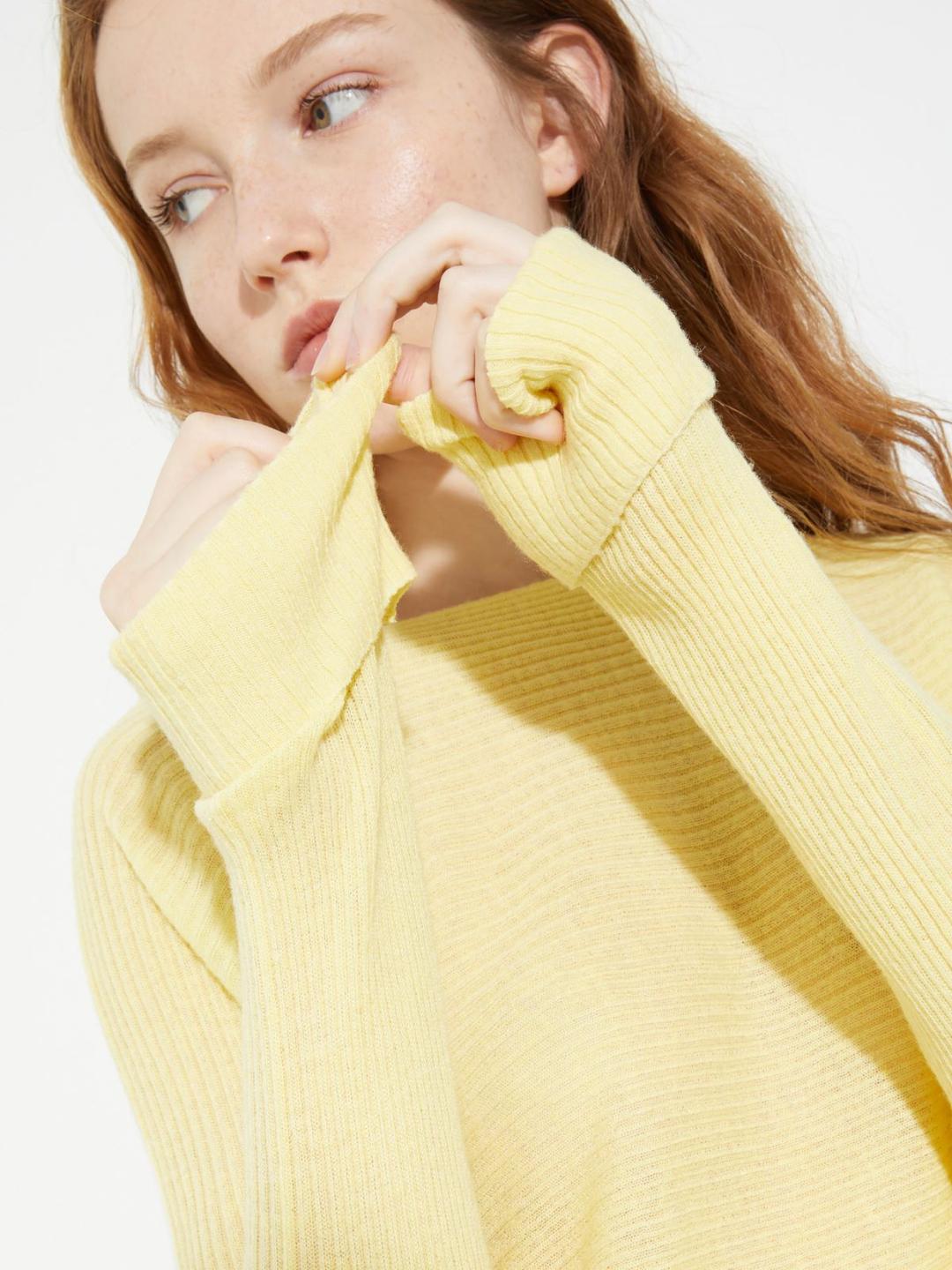 Maglia a coste in lana e alpaca | Max&Co Maglia a coste in lana e alpaca - vista alternativa - 7 | Max&Co