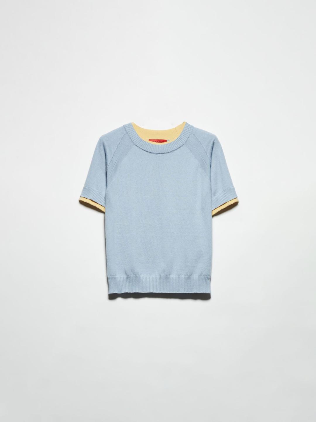 T-shirt in cotone e cashmere | Max&Co T-shirt in cotone e cashmere | Max&Co