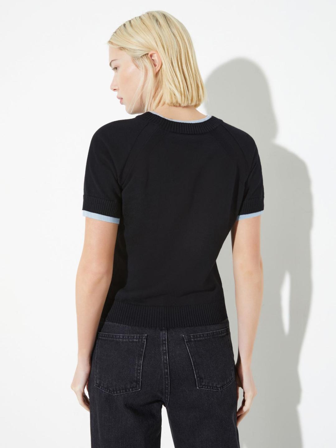 T-shirt in cotone e cashmere | Max&Co T-shirt in cotone e cashmere | Max&Co