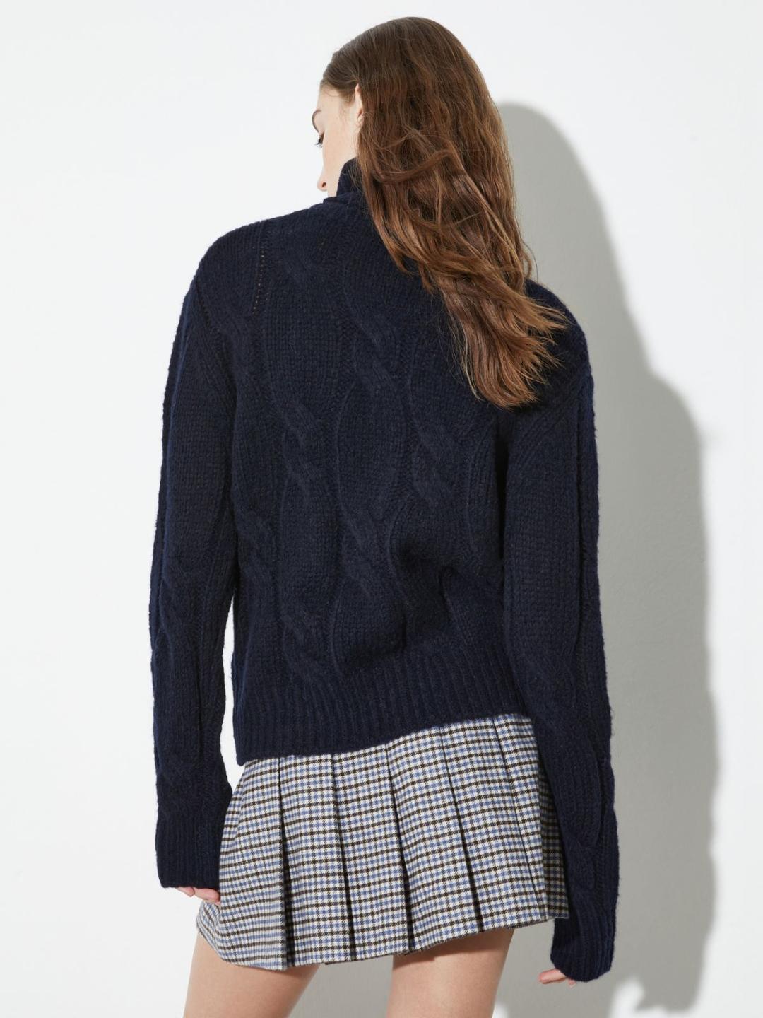 Maglia fluffy a trecce | Max&Co Maglia fluffy a trecce | Max&Co