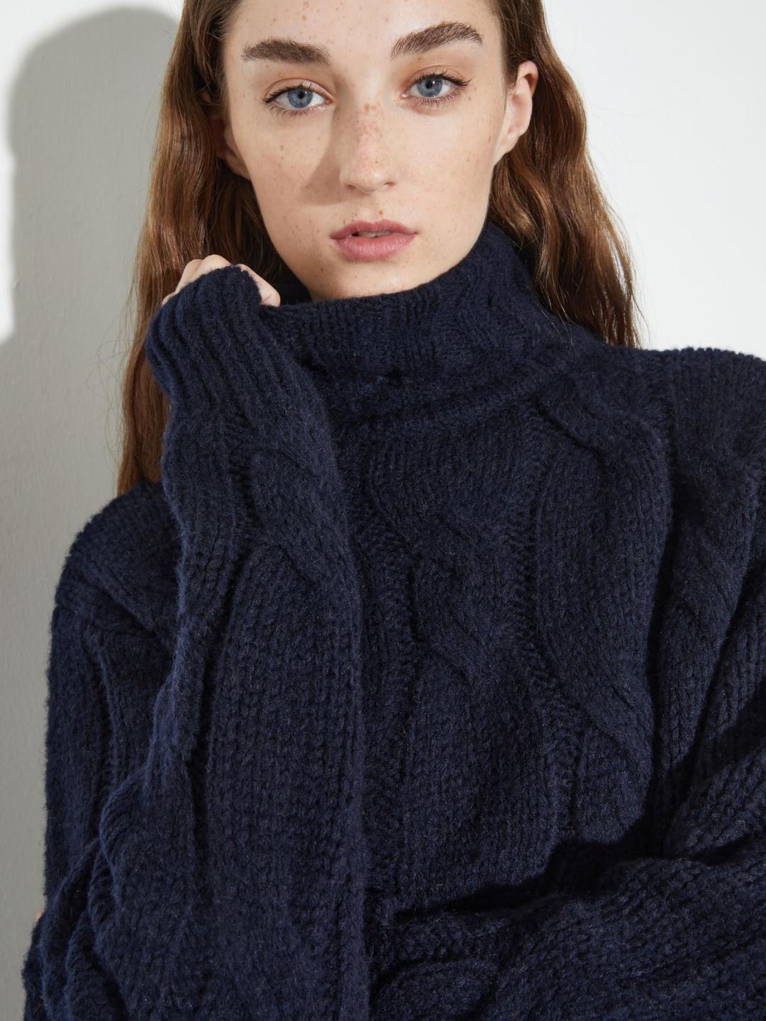 Maglia fluffy a trecce | Max&Co Maglia fluffy a trecce | Max&Co