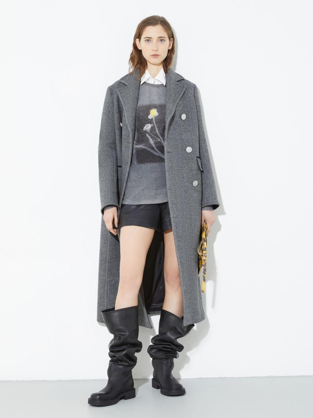 Maglia stampata in lana e alpaca | Max&Co Maglia stampata in lana e alpaca | Max&Co