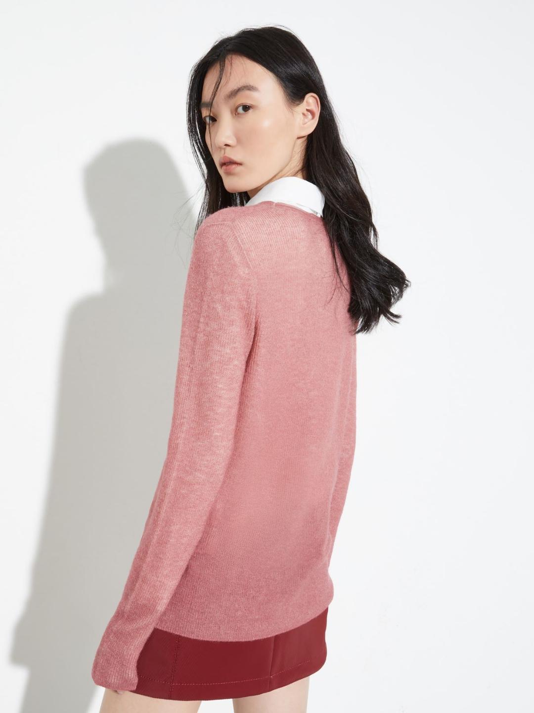 Maglia stampata in lana e alpaca | Max&Co Maglia stampata in lana e alpaca | Max&Co