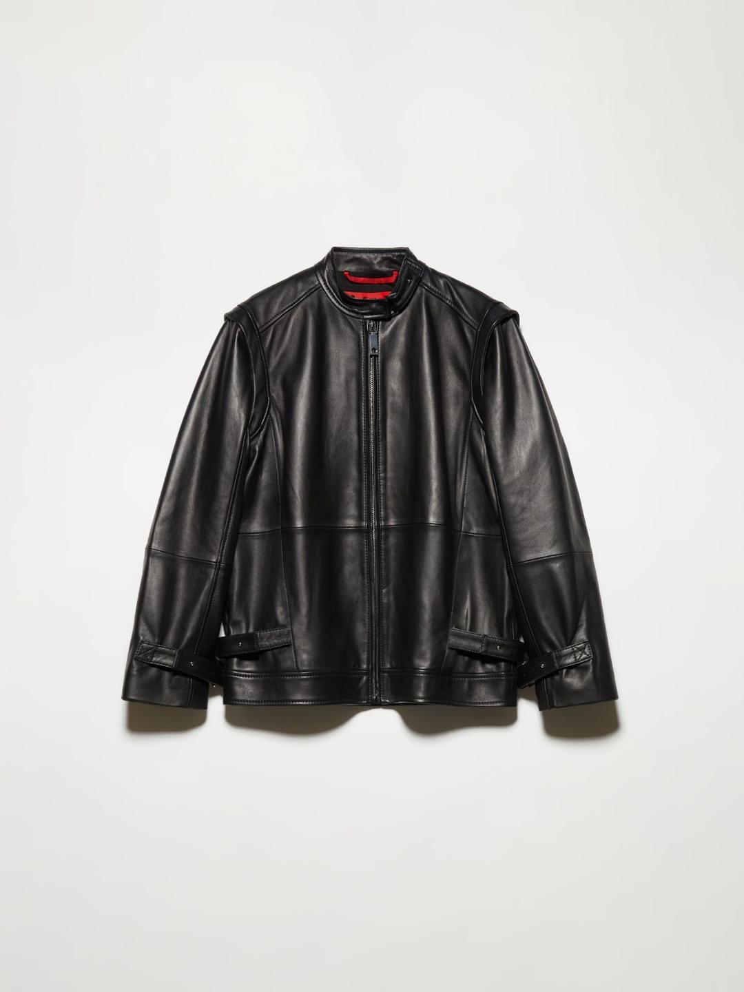 Giacca in pelle nappa | Max&Co Giacca in pelle nappa | Max&Co