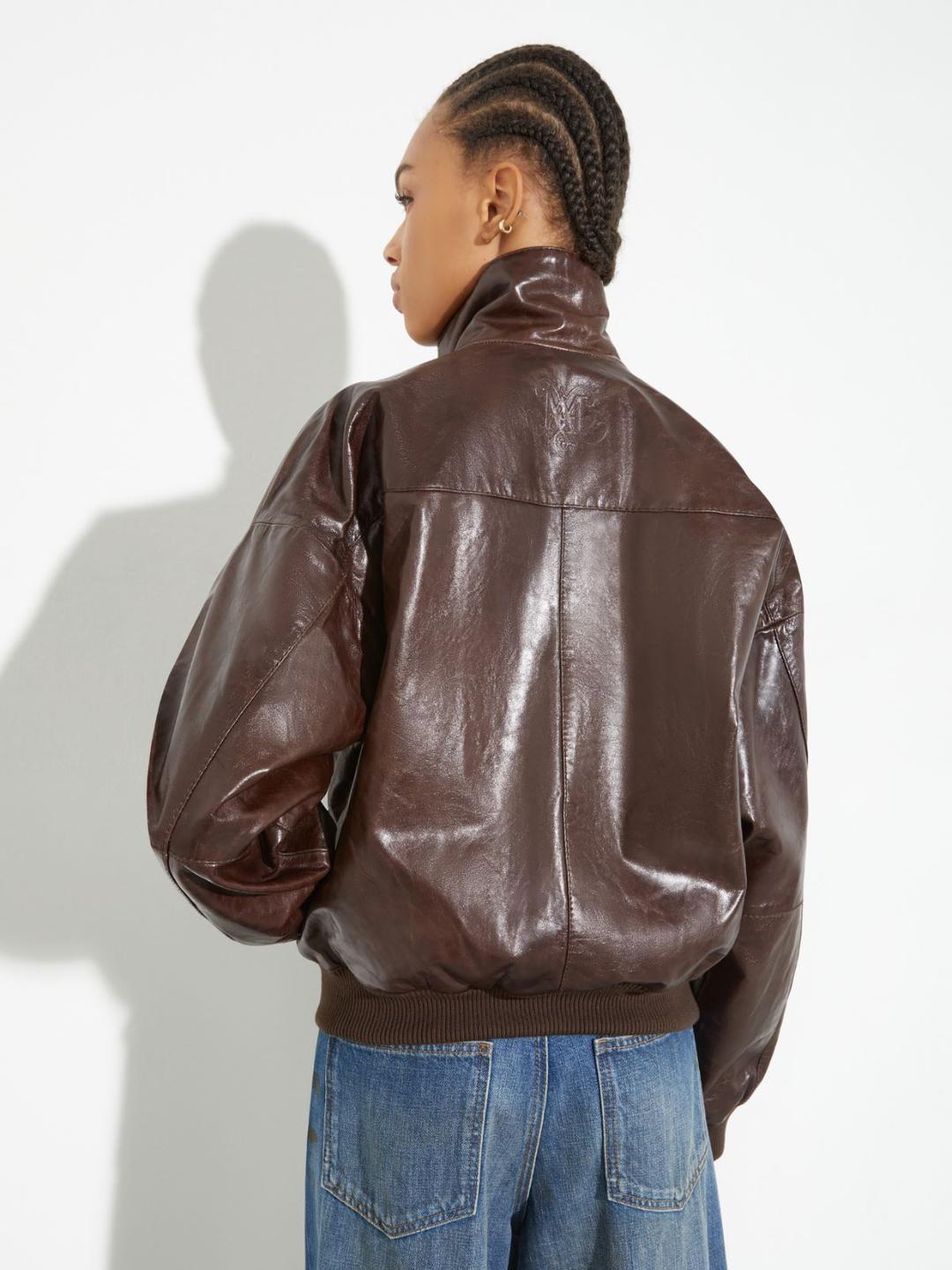 Bomber in pelle glossy | Max&Co Bomber in pelle glossy | Max&Co