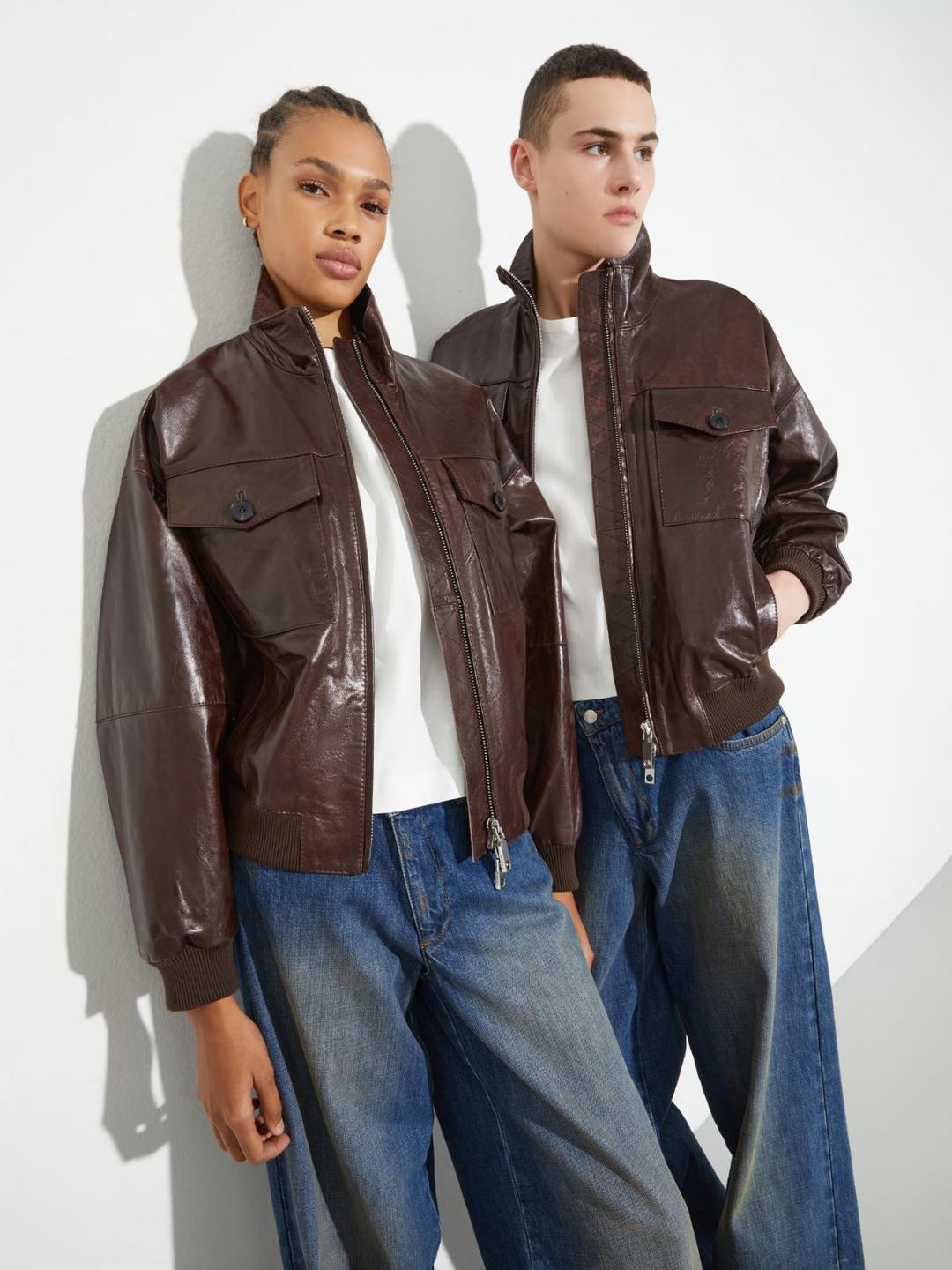 Bomber in pelle glossy | Max&Co Bomber in pelle glossy | Max&Co