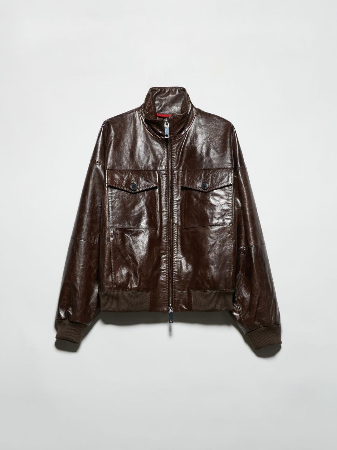 Bomber in pelle glossy | Max&Co Bomber in pelle glossy | Max&Co