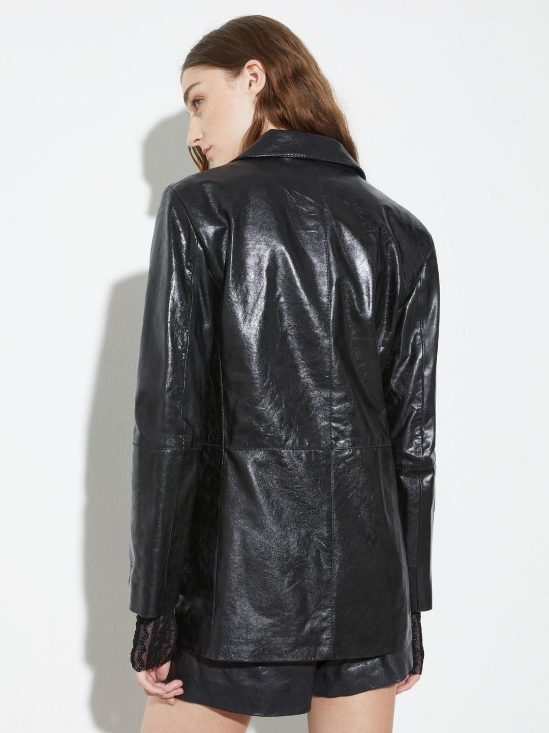 Blazer in pelle glossy | Max&Co Blazer in pelle glossy | Max&Co