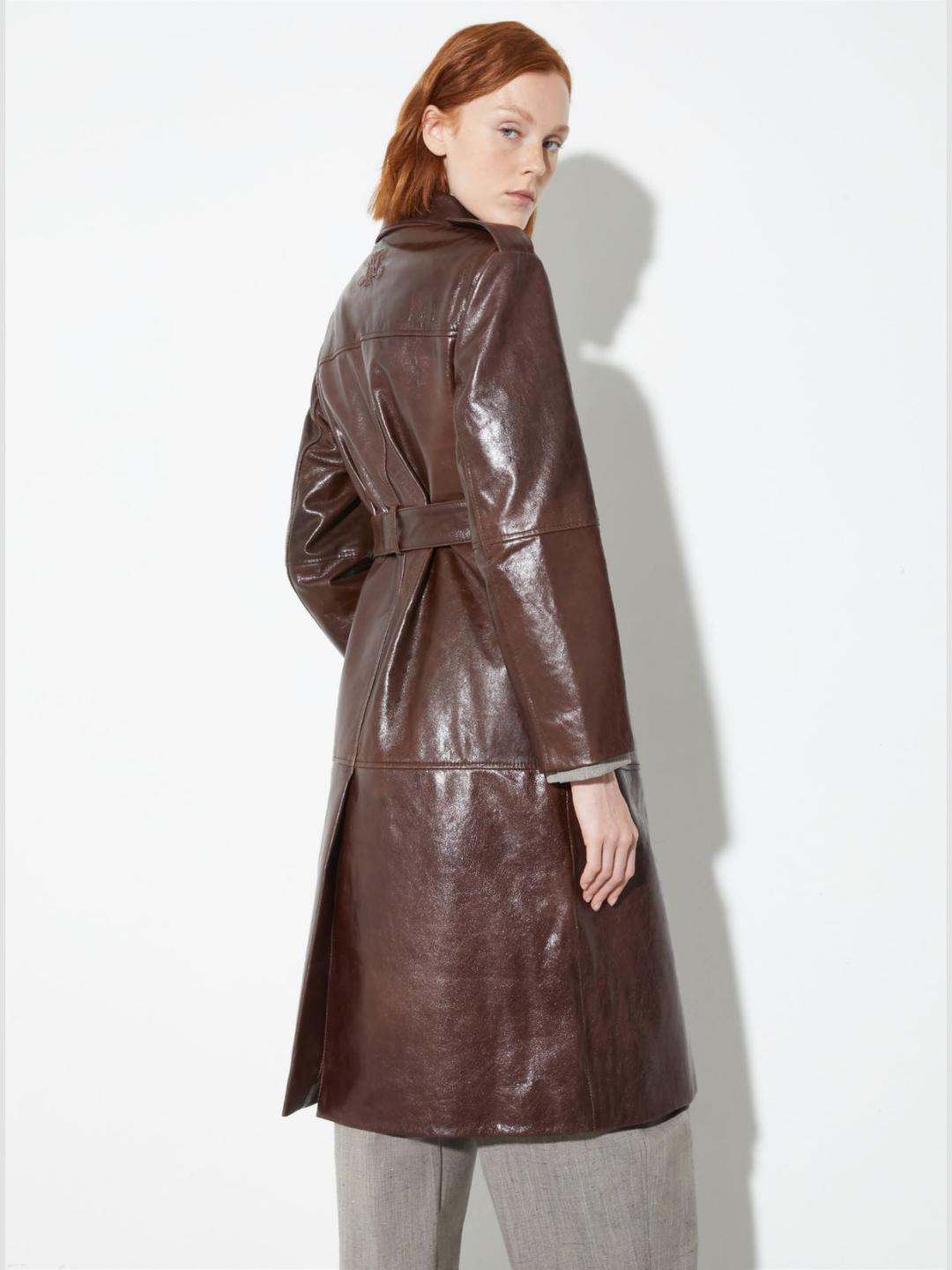 Trench in pelle glossy | Max&Co Trench in pelle glossy | Max&Co