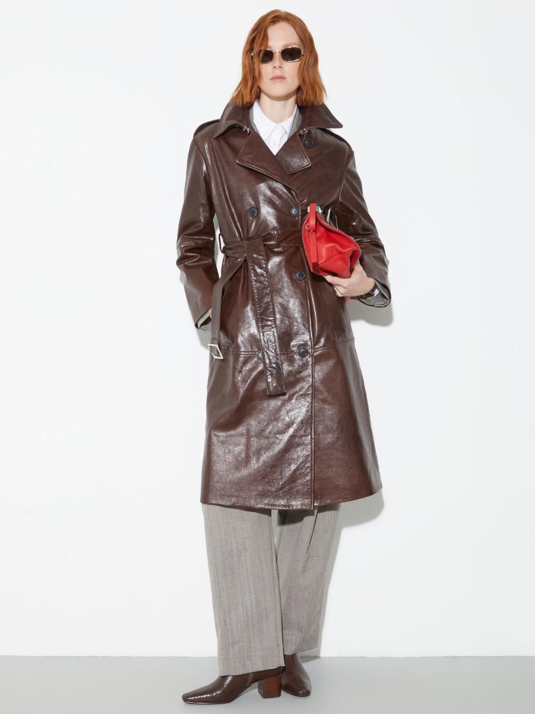 Trench in pelle glossy | Max&Co Trench in pelle glossy | Max&Co