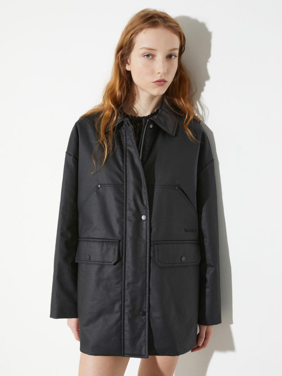 Giacca in gabardine spalmata | Max&Co Giacca in gabardine spalmata | Max&Co