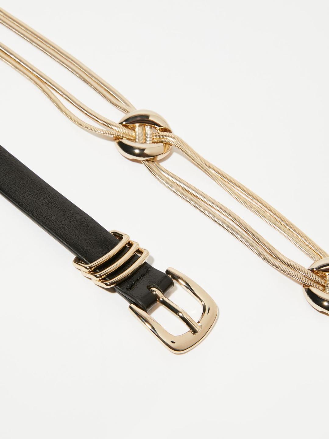 Cintura in catena con nodi | Max&Co Cintura in catena con nodi | Max&Co