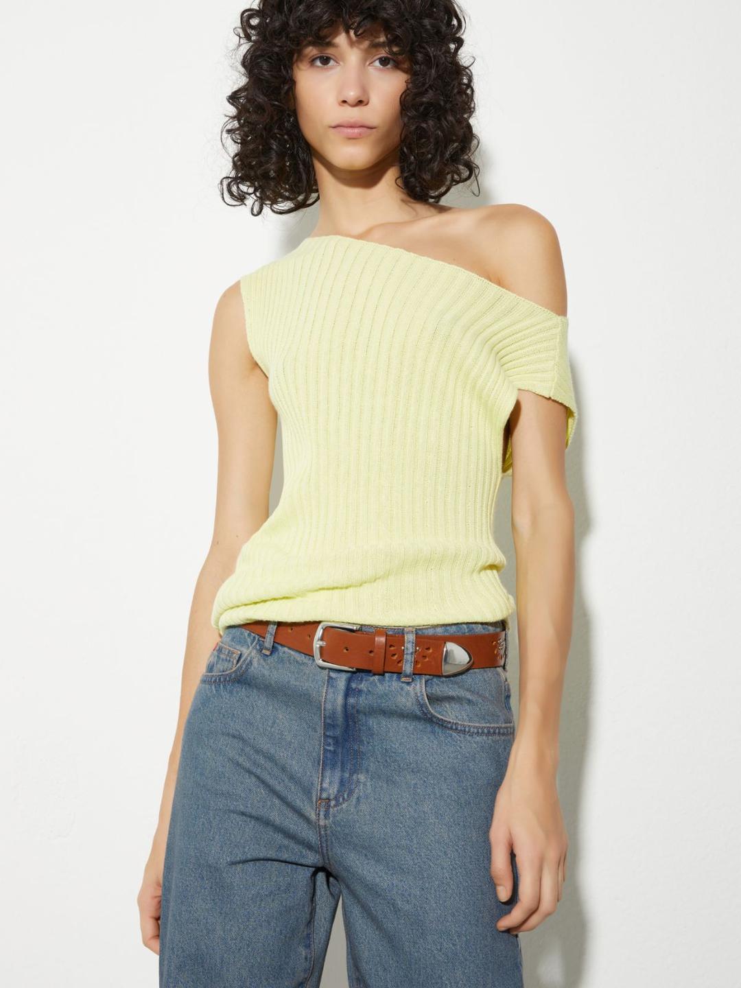 Cintura in pelle con borchie | Max&Co Cintura in pelle con borchie | Max&Co