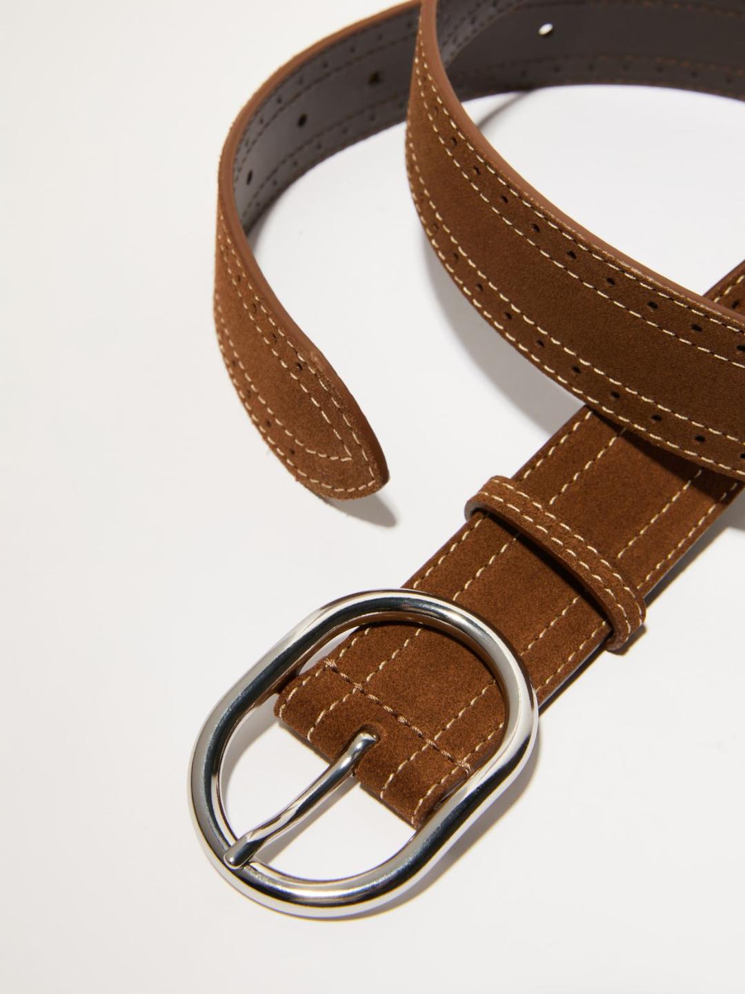 Cintura in pelle scamosciata | Max&Co Cintura in pelle scamosciata | Max&Co