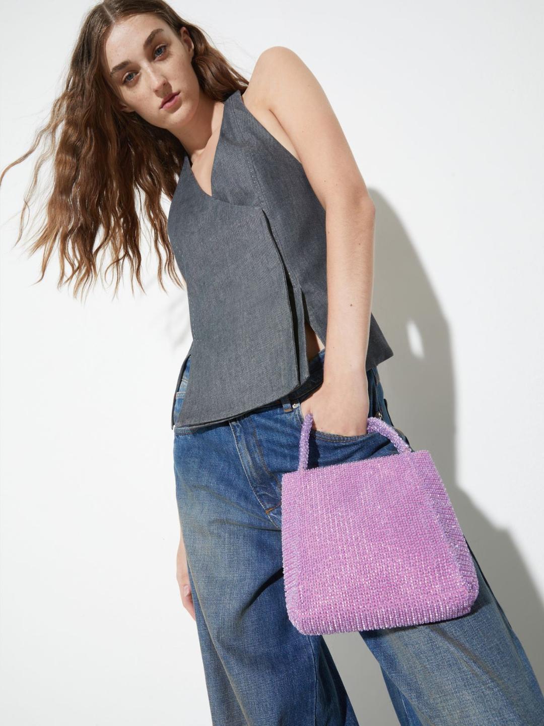 Party bag con perline ricamate | Max&Co Party bag con perline ricamate | Max&Co