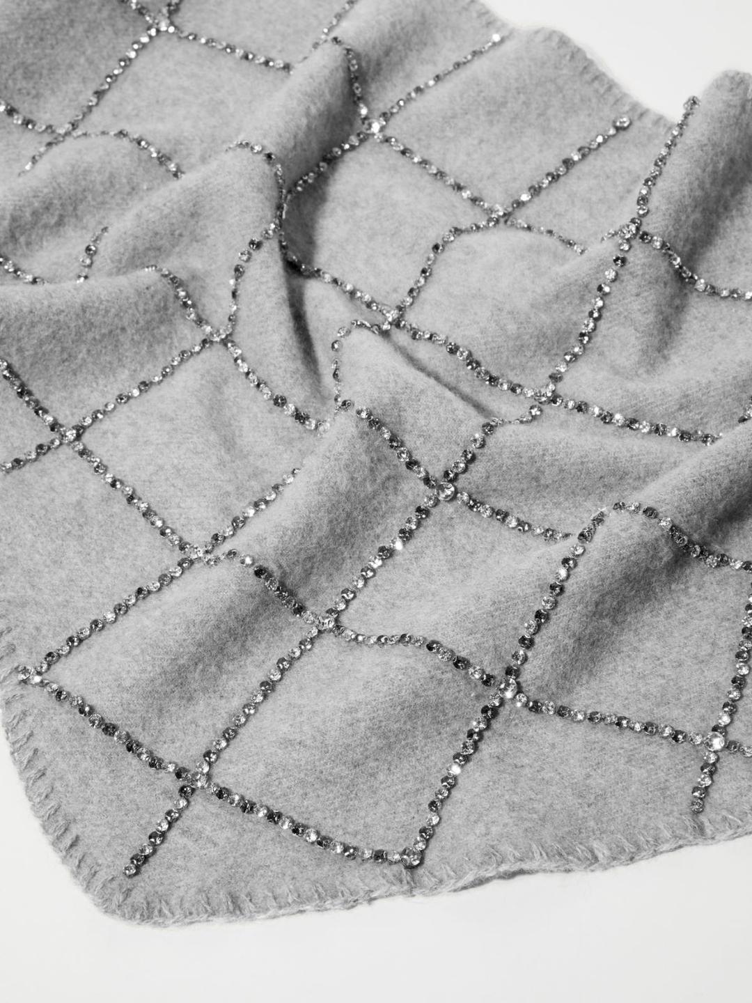 Foulard in lana con strass | Max&Co Foulard in lana con strass | Max&Co