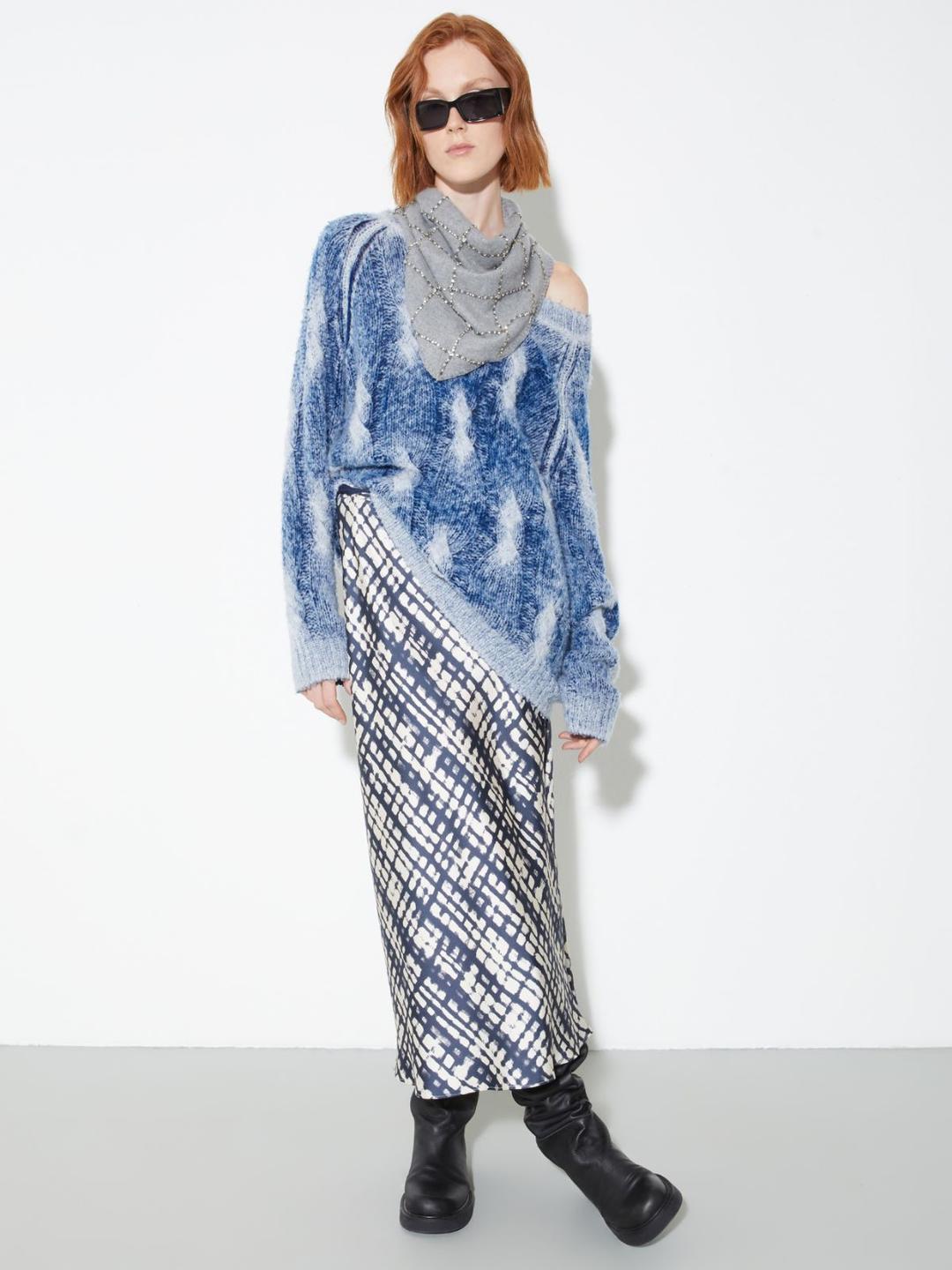 Foulard in lana con strass | Max&Co Foulard in lana con strass | Max&Co