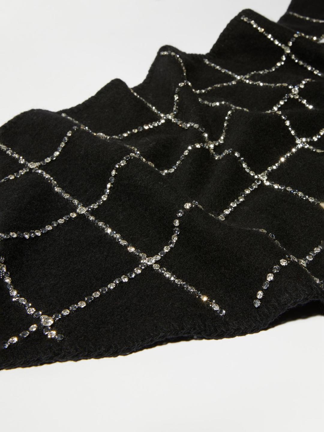 Foulard in lana con strass | Max&Co Foulard in lana con strass | Max&Co