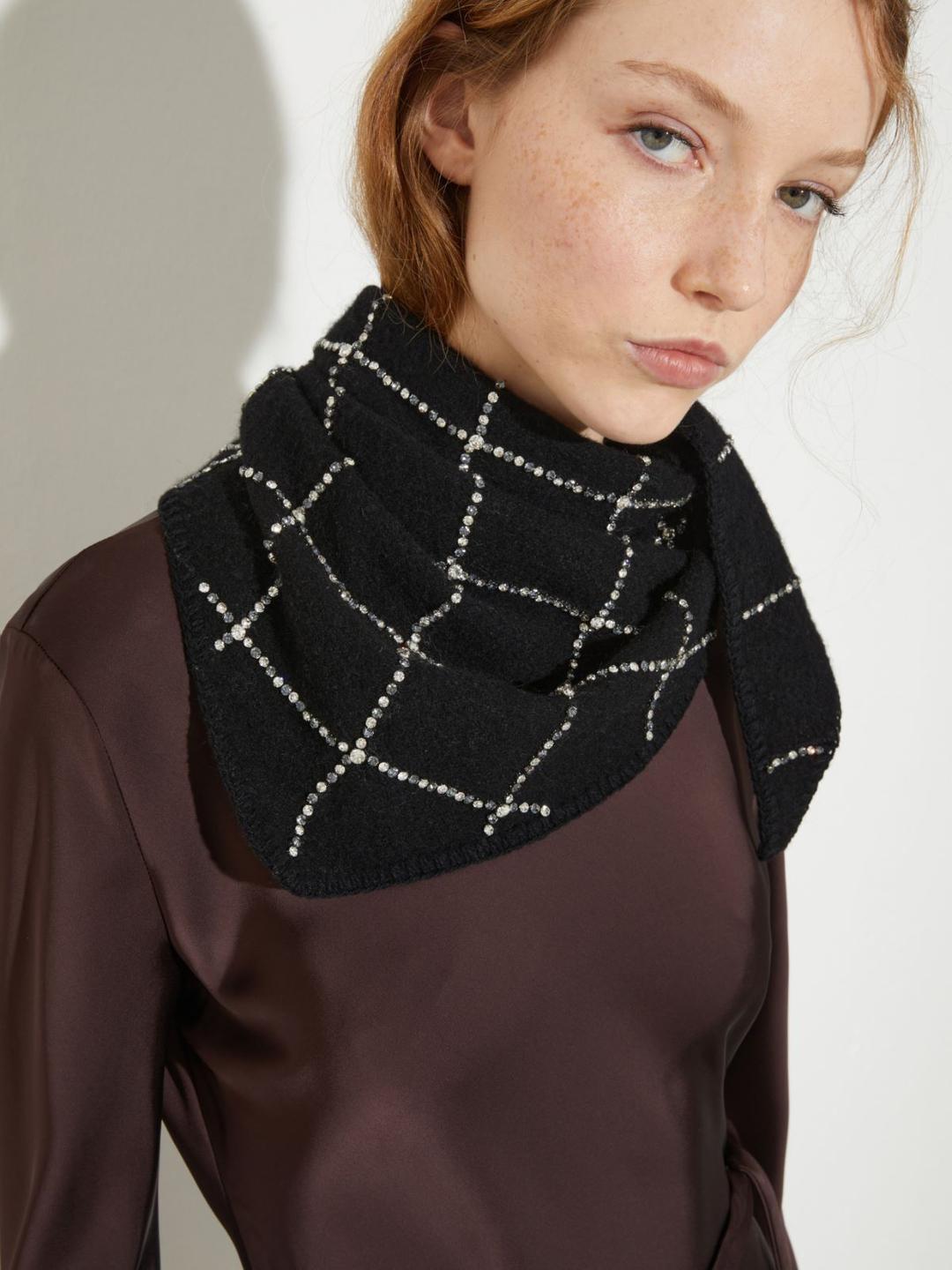 Foulard in lana con strass | Max&Co Foulard in lana con strass | Max&Co