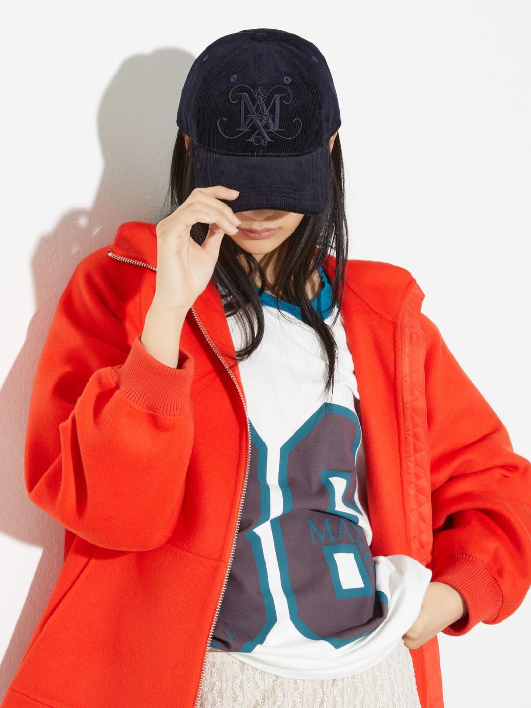 Cappello baseball in velluto | Max&Co Cappello baseball in velluto | Max&Co