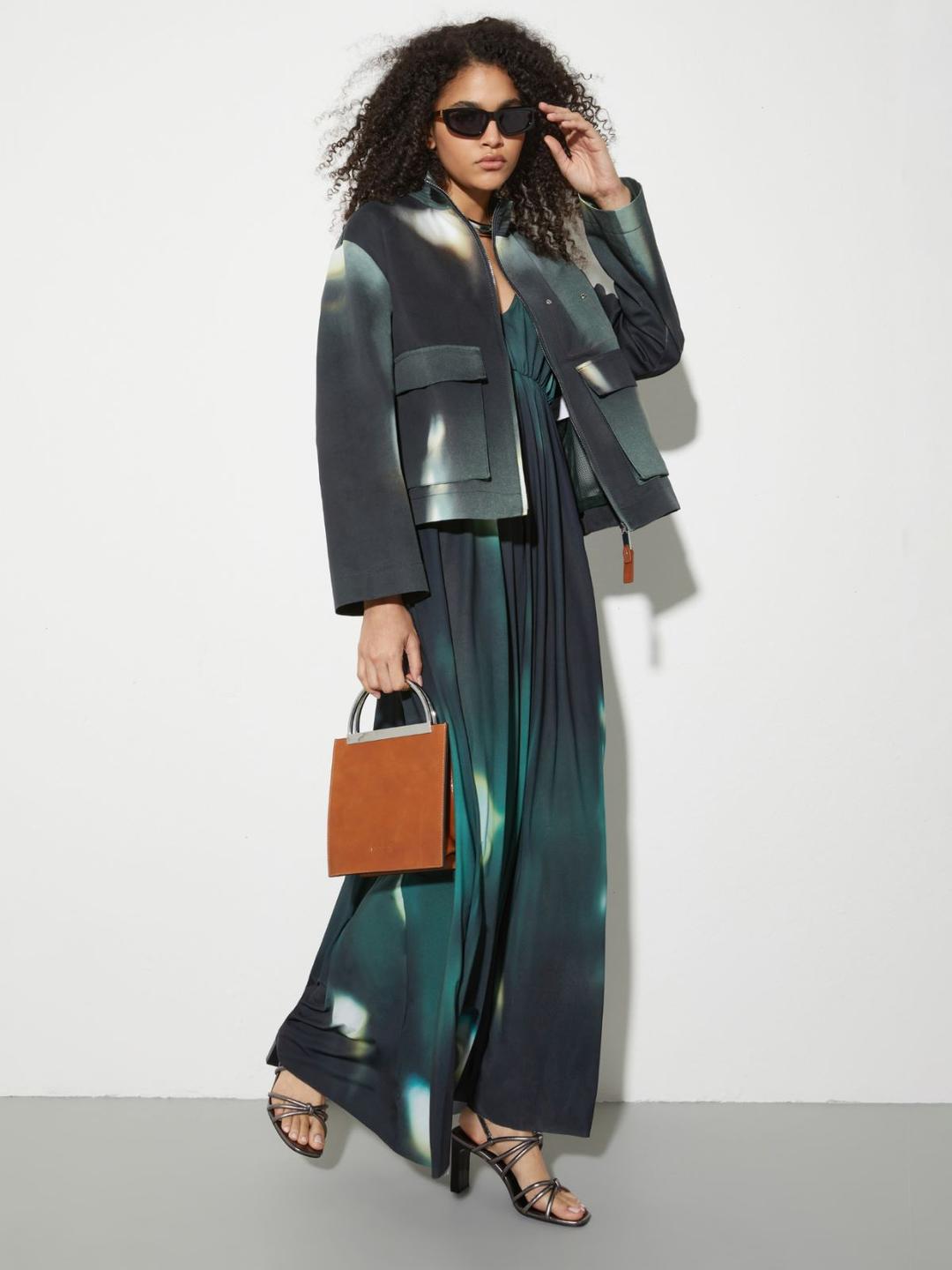 Abito lungo in jersey fluido | Max&Co Abito lungo in jersey fluido | Max&Co